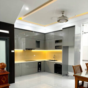 Tủ Bếp Nhựa Arcylic 9